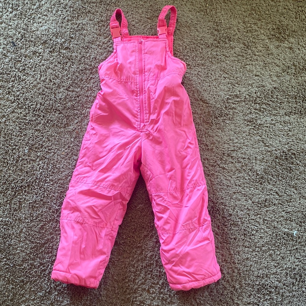 Carter’s girls 5/6 pink snowsuit